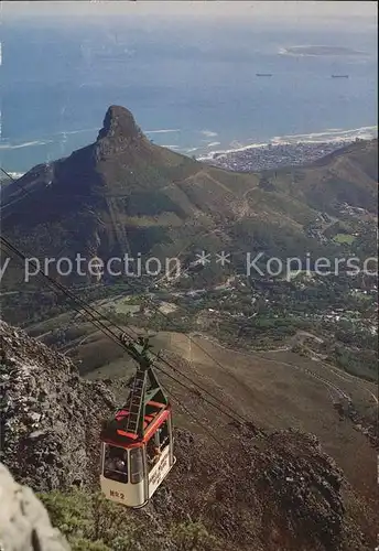 Seilbahn Mountain Cableway Lion s Head and Robben Island  Kat. Bahnen