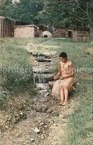 Indianer Native American Cherokee Woman  Kat. Regionales