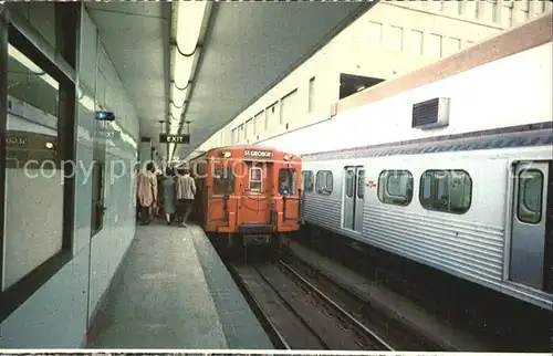 U Bahn Subway Underground Metro Toronto Ontario Canada 
