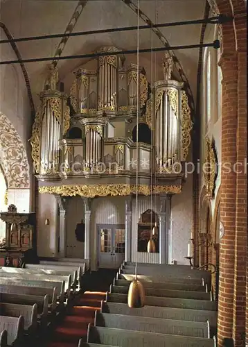 Kirchenorgel St. Nicolai Moelln  Kat. Musik