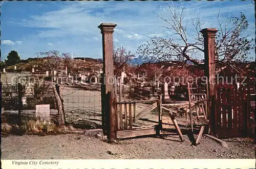 Friedhof Virginia City Cemetery  Kat. Tod