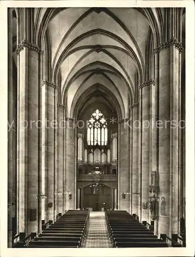 Kirchenorgel Marburg Elisabeth Kirche  Kat. Musik