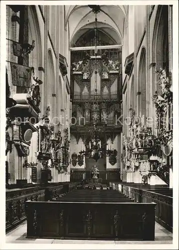 Kirchenorgel Luebeck Marienkirche  Kat. Musik