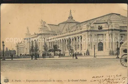 Exposition Universelle Paris 1900 Grand Palais  Kat. Expositions