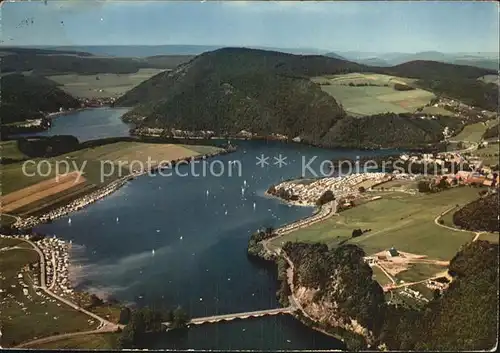 Willingen Westerwald Fliegeraufnahme Diemeltalsperre Kat. Willingen