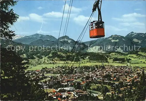 Oberstdorf Seilbahn Kat. Oberstdorf