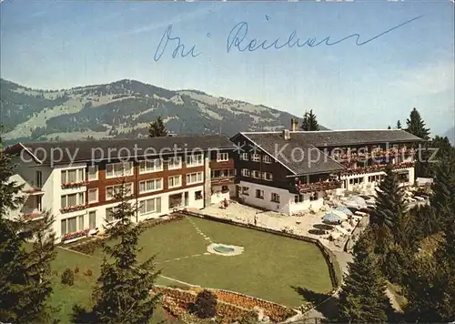 Sonthofen Oberallgaeu Allgaeuer Berghotel Kat. Sonthofen