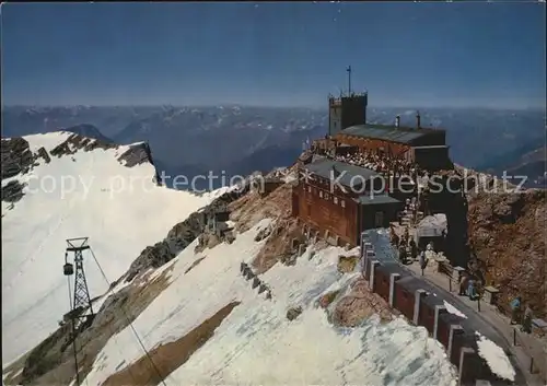 Zugspitze Muenchnerhaus Kat. Garmisch Partenkirchen