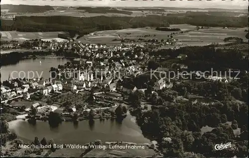 Bad Waldsee Fliegeraufnahme Kat. Bad Waldsee