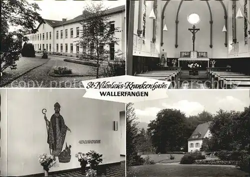 Wallerfangen Sankt Nikolaus Krankenhaus Kat. Wallerfangen