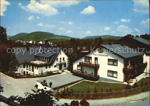 Stryck Hotel Cafe Haus Friederike Kat. Willingen (Upland)