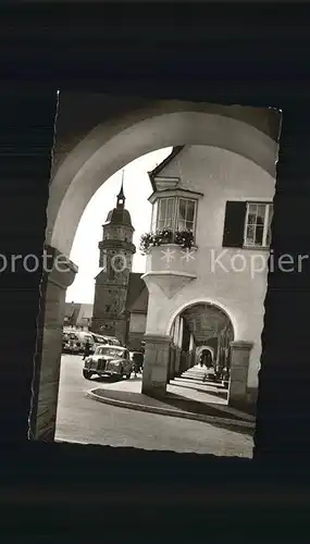 Freudenstadt Hoehenluftkurort Marktplatz Kat. Freudenstadt