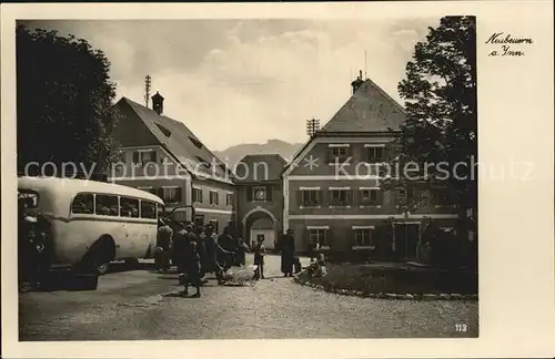 Neubeuern Reisebus Ansicht Kat. Neubeuern Inn