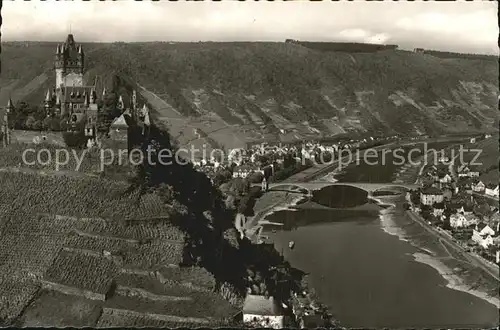 Cochem Mosel Burg Panorama Kat. Cochem