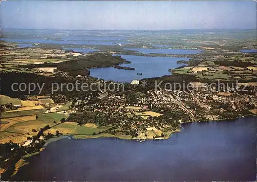 Malente Gremsmuehlen Holsteinische Schweiz Seenplatte Fliegeraufnahme Kat. Malente