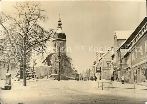 Olbernhau Erzgebirge Kirche Kat. Olbernhau