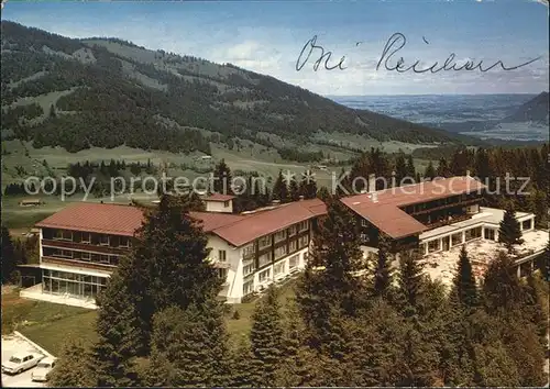 Sonthofen Oberallgaeu Kur und Sporthotel Allgaeuer Berghof Alpe Eck Kat. Sonthofen