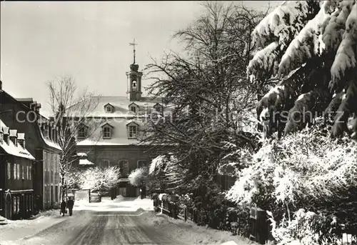 Herrnhut Comeniusstrasse Winter Kat. Herrnhut