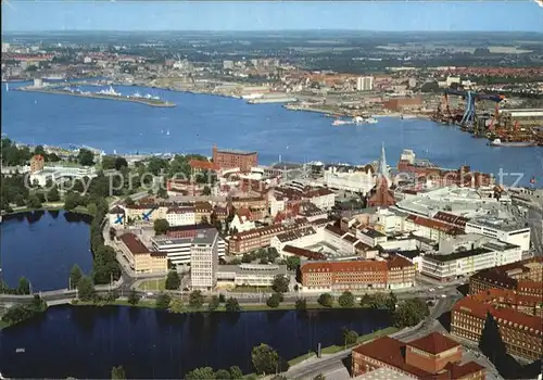 Kiel City Fliegeraufnahme Kat. Kiel