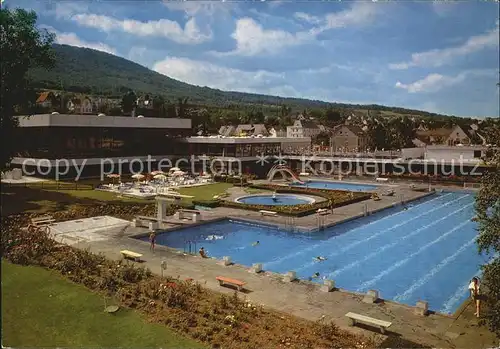 Bad Neuenahr Ahrweiler Thermalheilbad Garten und Hallenschwimmbad Kat. Bad Neuenahr Ahrweiler