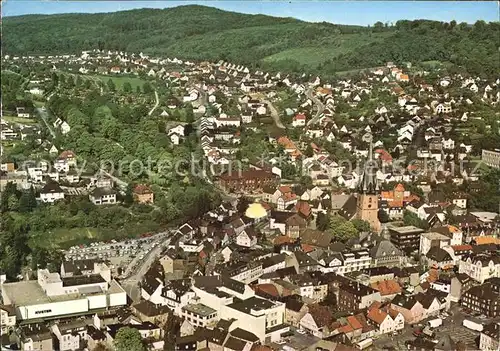 Menden Sauerland Fliegeraufnahme Kat. Menden (Sauerland)