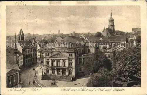 Altenburg Thueringen Schloss Stadt Theater Kat. Altenburg