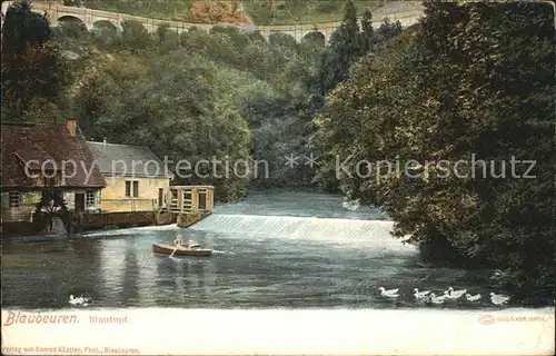 Blaubeuren Blautopf Kat. Blaubeuren