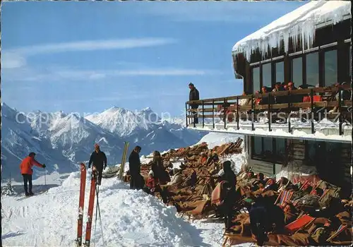 Tegelberghaus Panorama Gaststaette Skigebiet Kat. Fuessen