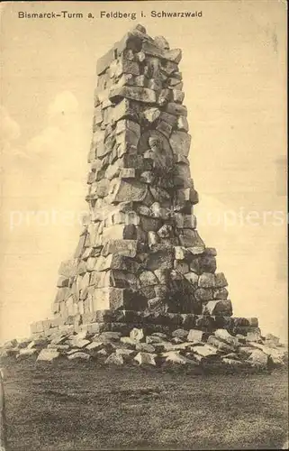 Feldberg Schwarzwald Bismarck Turm Kat. Feldberg (Schwarzwald)