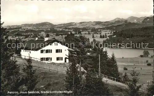 Niedersonthofen Pension Haus Seeblick  Kat. Waltenhofen