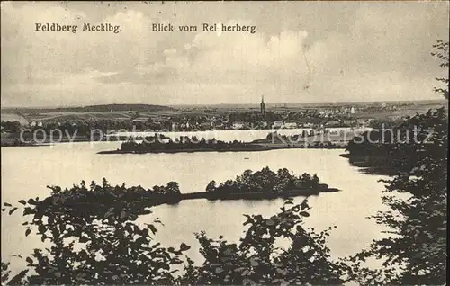 Feldberg Mecklenburg Reiherberg Kat. Feldberger Seenlandschaft