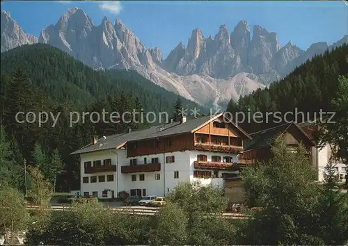 Villnoess Gasthaus Hotel Ranuimuellerhof Kat. Bozen Suedtirol