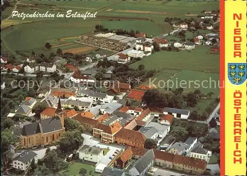 Petzenkirchen Fliegeraufnahme Kat. Petzenkirchen