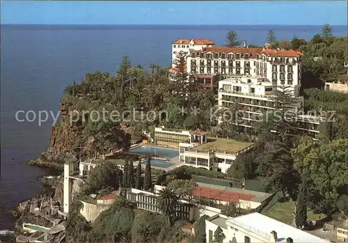 Funchal Hotel Reids Tennis Swimming Pool Meerblick Kat. Funchal