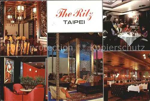 Taipei The Ritz Restaurant und Bar Kat. Taipei