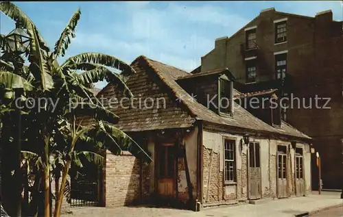 New Orleans Louisiana Blacksmith Shop of the famous Pirate Patriot Jean la Fitte Kat. New Orleans