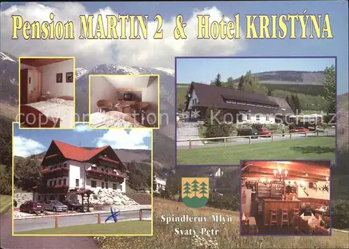 Spindleruv Mlyn Spindlermuehle Pension Martin 2 und Hotel Kristyna Kat. Trutnov