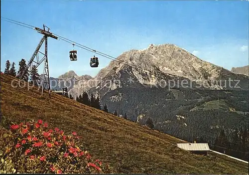 Seilbahn Jenner Berchtesgaden  Kat. Bahnen