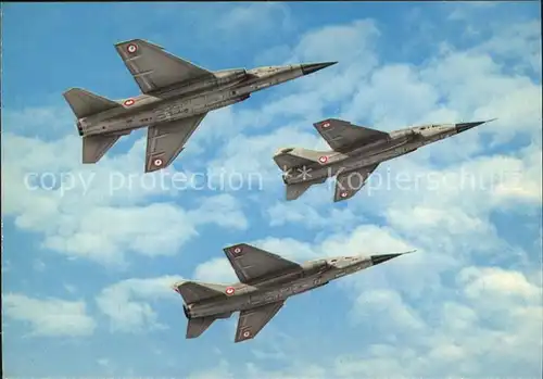 Flugzeuge Militaria Mirage F I France  Kat. Airplanes Avions