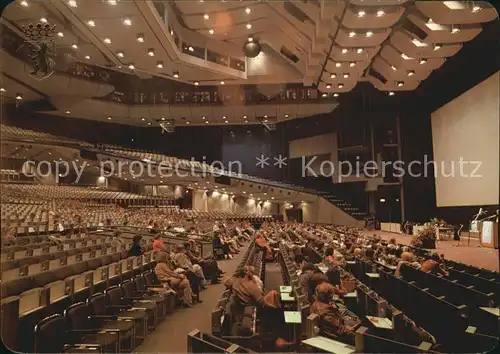 Politik Berlin Internationales Congress Centrum Saal der 5000 Kat. Politik