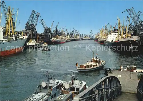 Hafenanlagen Bremen ueberseehafen  Kat. Schiffe