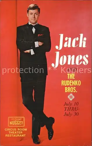 Saenger Band Jack Jones and the Rudenko Bros. John Ascuaga s Nugget  Kat. Musik