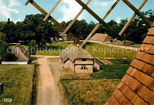 Genk Provinciedomein Bokrijk Vlaamse Openluchtmuseum het Kempisch Dorpsplein Boerenhuis uit Vorselaar Kat. 