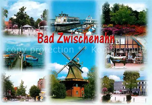 Bad Zwischenahn Teilansichten Hafen Muehle Kat. Bad Zwischenahn