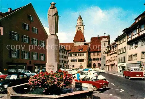 ueberlingen Bodensee Muenster und Rathaus Kat. ueberlingen