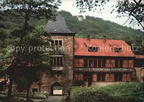 Wesergebirge Torturm der Schaumburg Amtshaus und Wehrgang Paschenburg Kat. Rinteln