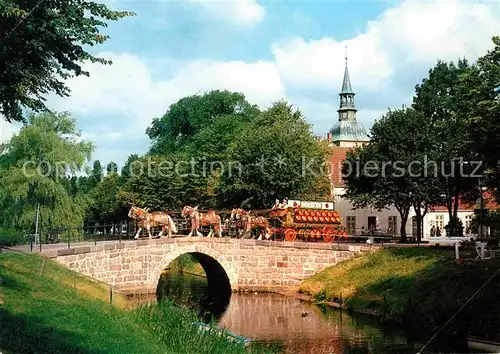 Friedrichstadt Eider Holsten Bierwagen Bruecke Kat. Friedrichstadt