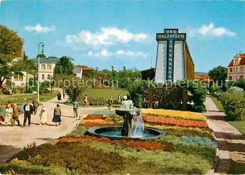 Bad Salzuflen Kurpark Gradierwerk Kat. Bad Salzuflen