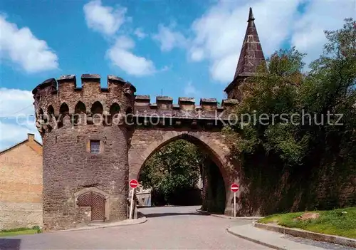 Merseburg Saale Das Krumme Tor Kat. Merseburg