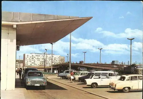 Halle Saale Blick zur Hochstrasse Kat. Halle